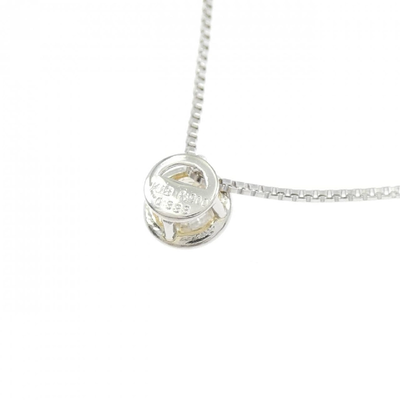 Dây chuyền kim cương Solitaire PT900/K18YG/PT850 0.333CT - Hàng hiệu Authentic 860124