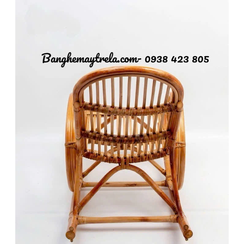 Ghế bập bênh mây tự nhiên nhỏ gọn giá rẻ 533935