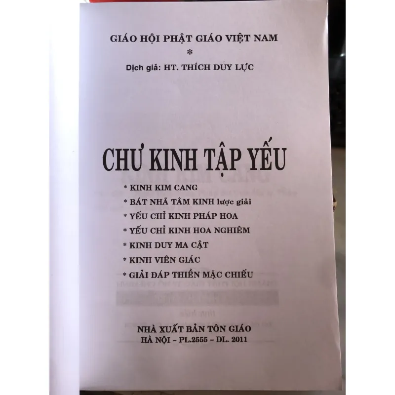 Chư kinh tập yếu - Thích Duy Lực dịch 991700