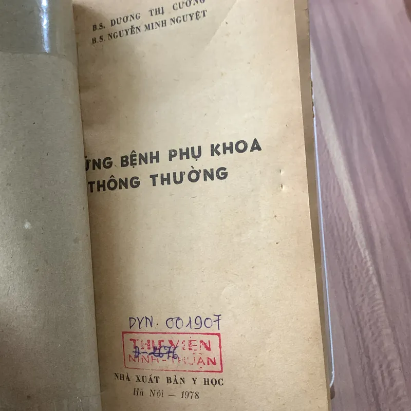 Những bệnh phụ khoa thông thường, Dương Thị Cương 622727