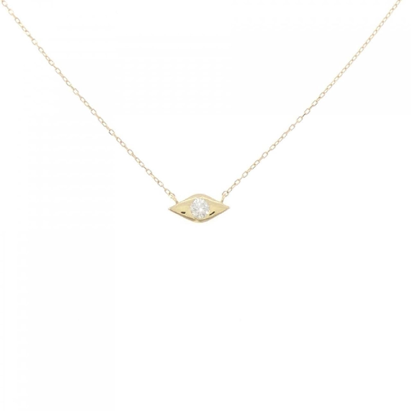 Dây chuyền kim cương K18YG 0.09CT - Hàng hiệu Chính hãng 863376