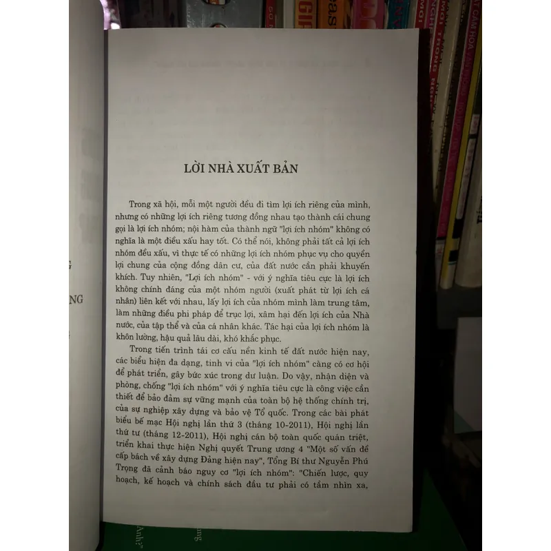 Thực trạng xu hướng và giải pháp phòng, chống “lợi ích nhóm” ở nước ta hiện nay  595876