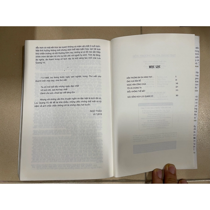 Hồn Trương Ba da hàng thịt Tuyển kịch Lưu Quang Vũ (c43) 500171