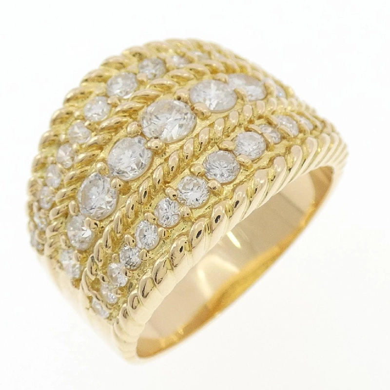 Nhẫn kim cương K18YG 1.13CT - Hàng hiệu chính hãng 670112