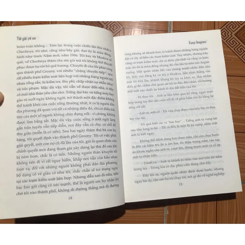 Tiểu thuyết hiện đại chủ đề chiến tranh - Thế giới trẻ em - Kanta Ibragimov 713956