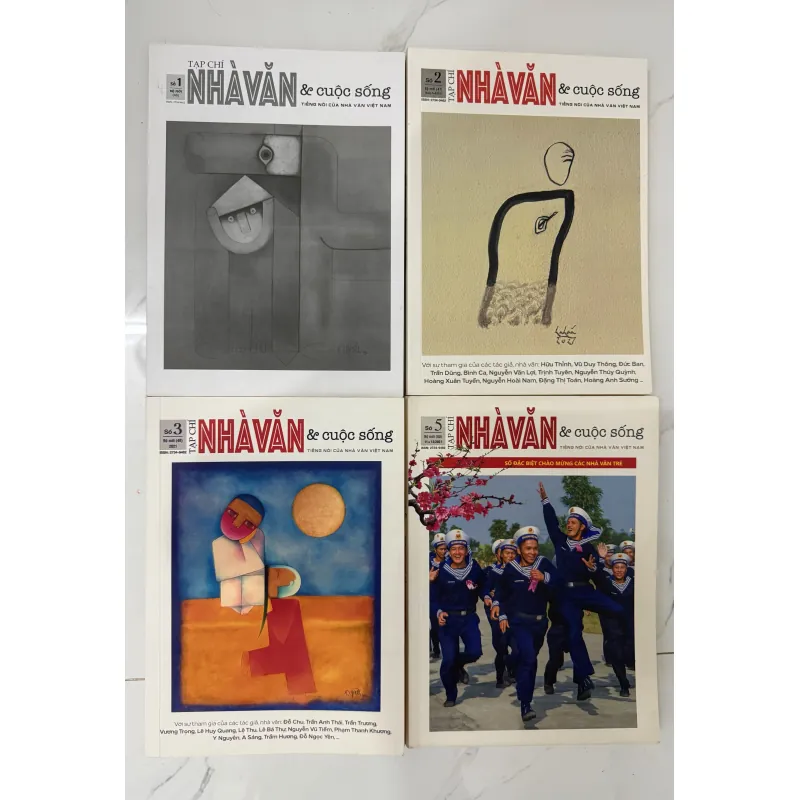 Tạp chí NHÀ VĂN & Cuộc Sống bộ mới 2021 935017