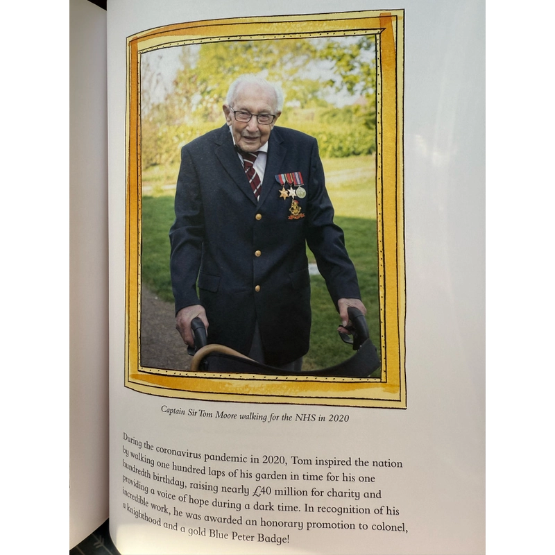 📘 CAPTAIN SIR TOM MOORE: ONE HUNDRED STEPS 527532