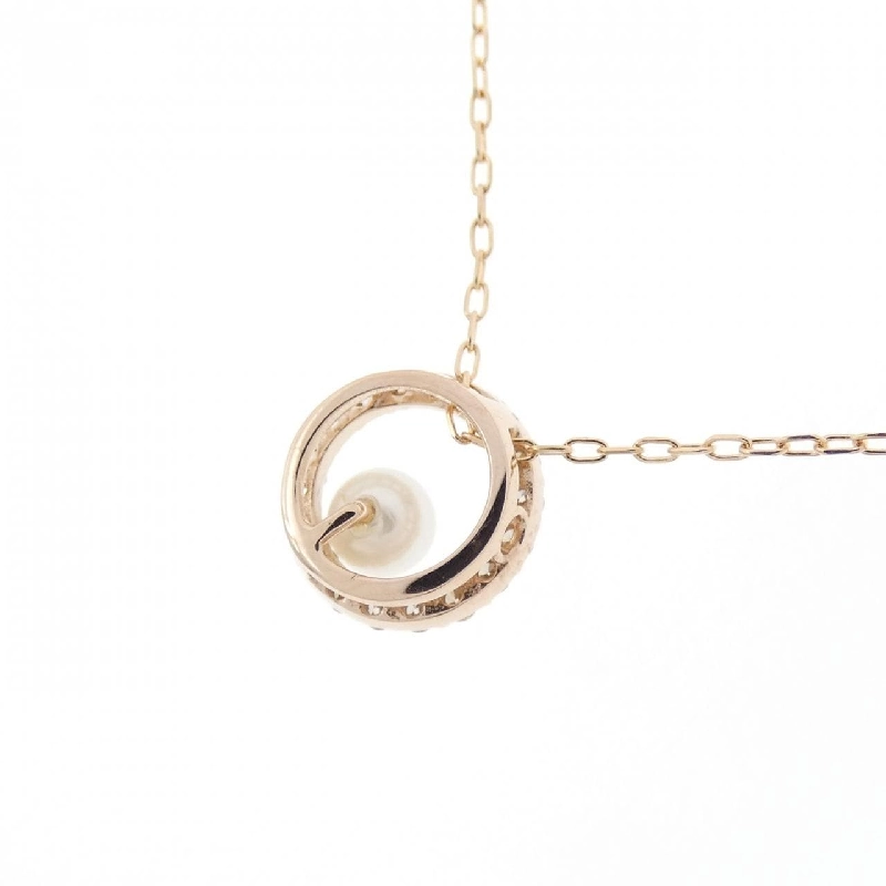 K18PG Dây chuyền ngọc trai Akoya 3.5mm - Hàng hiệu Chính hãng 855825