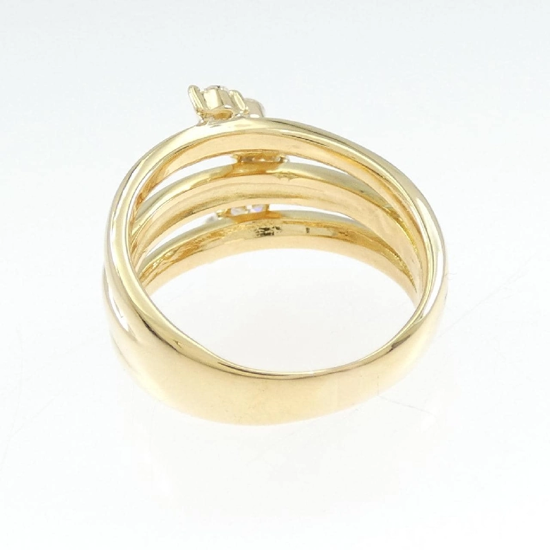 Nhẫn kim cương K18YG 0.57CT 668591