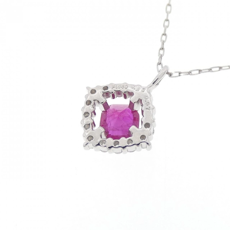 Dây chuyền ruby PT950/PT900 0.25CT - Hàng hiệu Chính hãng 859544