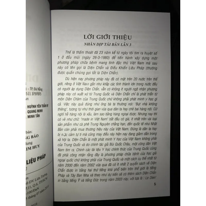 Diện chuẩn điều khiển liệu pháp 736736