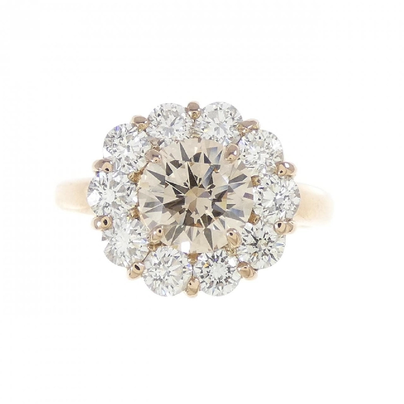 Nhẫn kim cương K18PG 1.121CT 668108