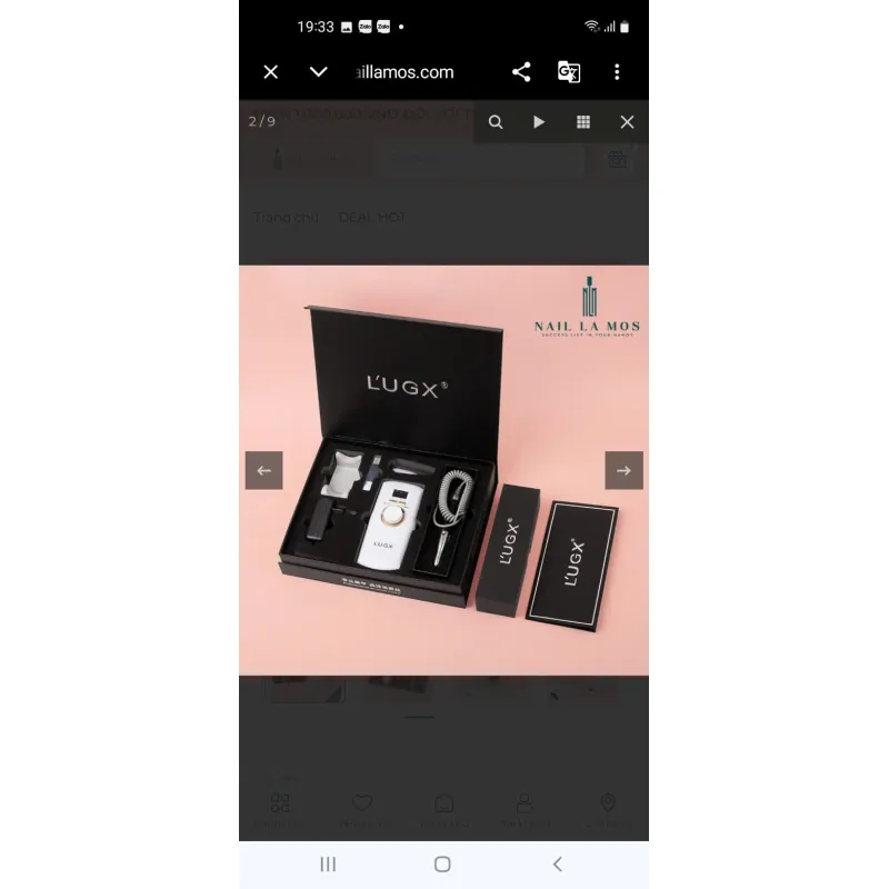 Máy mài móng tích điện L'UGX LG601S 932971