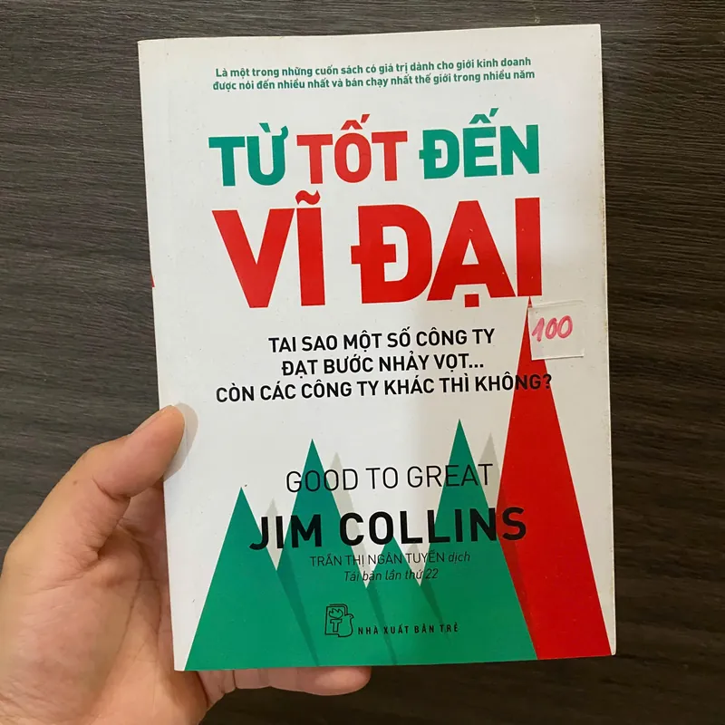 Từ Tốt Đến Vĩ Đại. -  Jim Collins#HATRA 597186