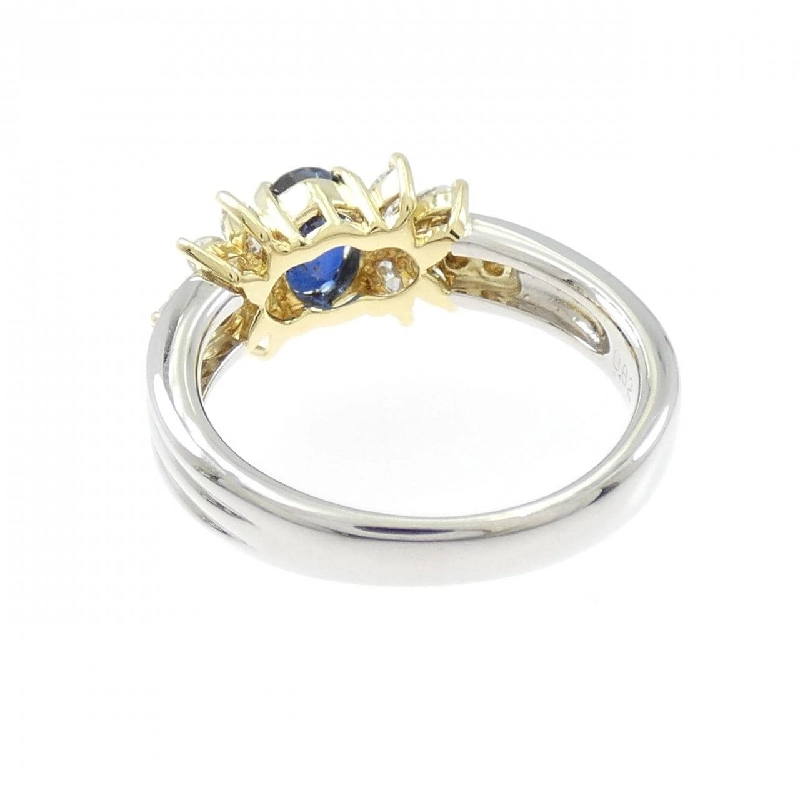 Nhẫn Sapphire PT900/K18YG 0.82CT - Hàng hiệu Chính hãng 849154