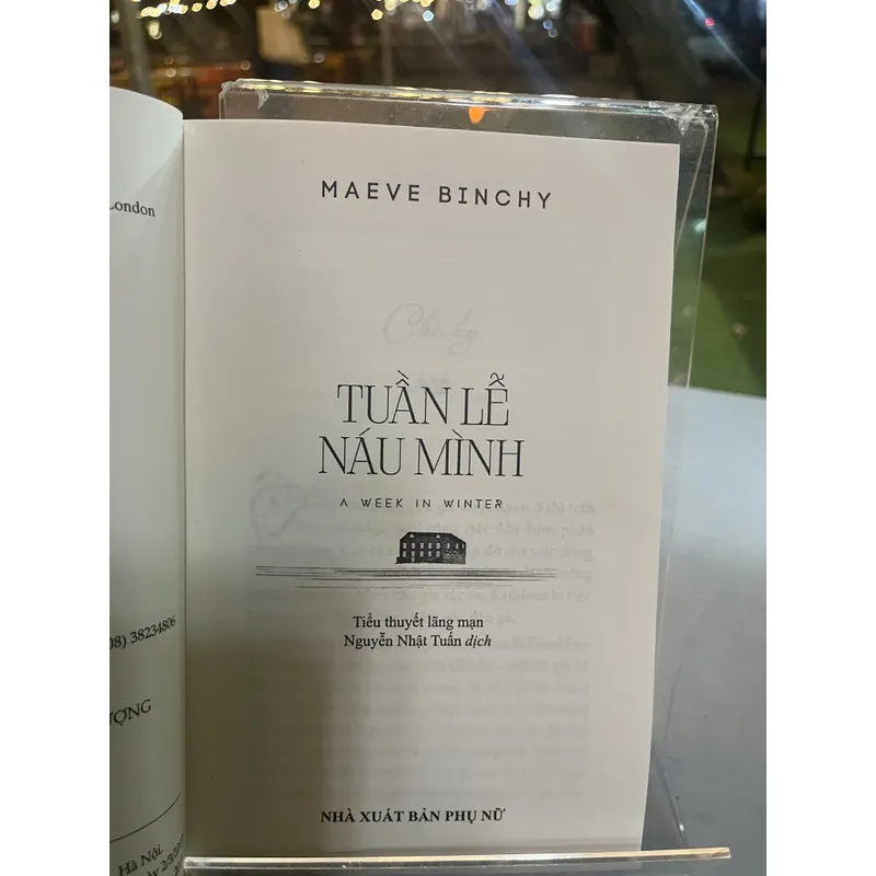 TUẦN LỄ NÁU MÌNH - MAEVE BINCHY 734777