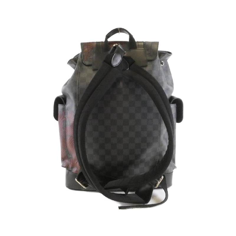 Louis Vuitton Damier Graphite (Rope) Christopher MM N41709 Ba lô - Hàng hiệu Chính hãng 763862