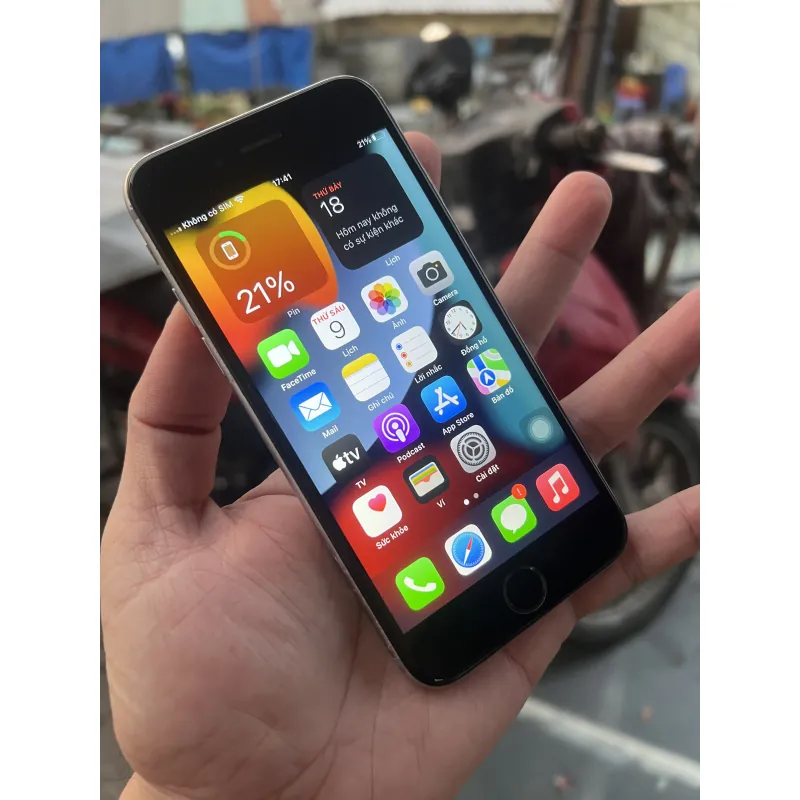 iPhone 6S Quốc Tế màu xám, mượt mà, cứng cáp, nge gọi rỏ, pin lâu, vân tay nhạy 797256