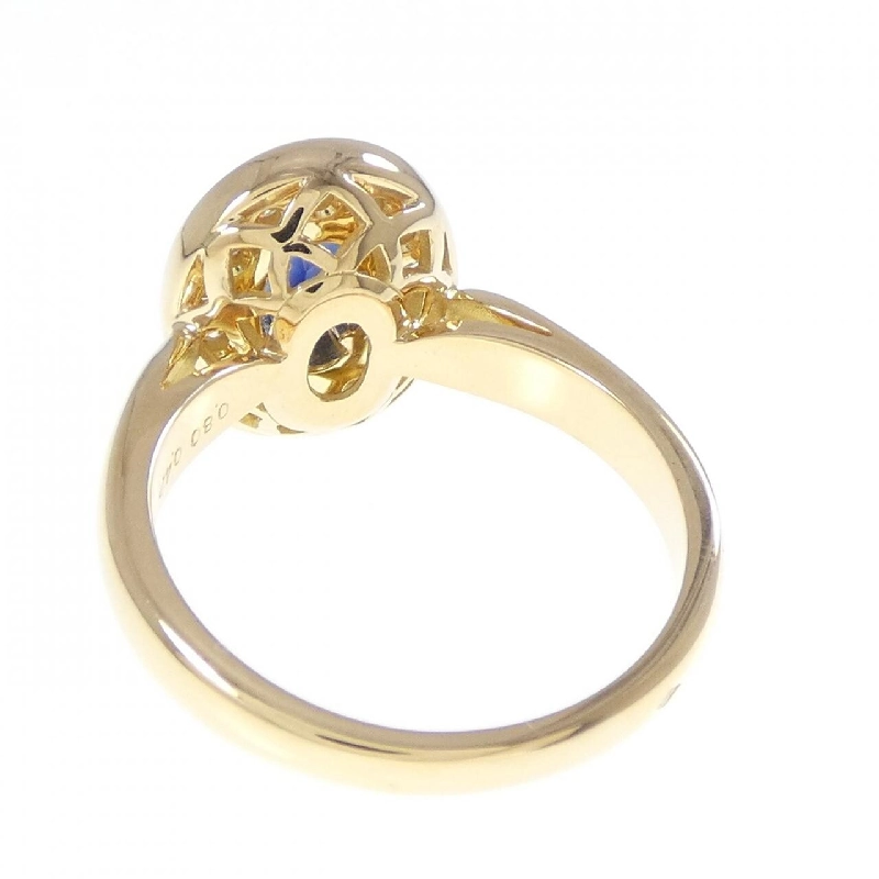 Nhẫn Sapphire K18YG 0.80CT - Hàng hiệu Chính hãng 849394