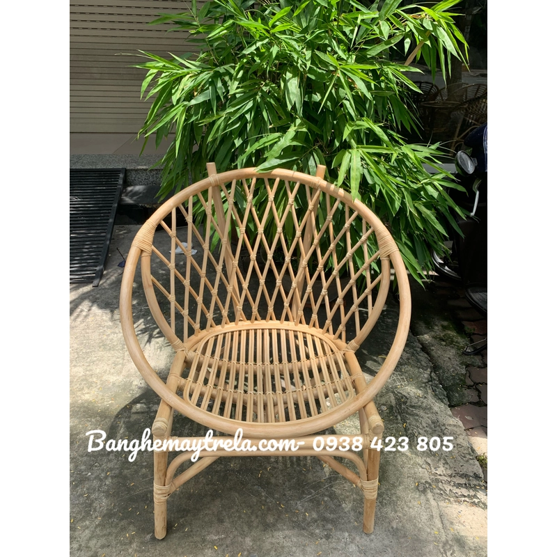 Ghế mây tự nhiên hiện đại 500108