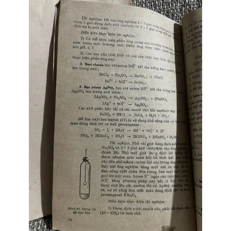 HÓA HỌC PHÂN TÍCH PHÂN: Phân tích định tính| 2 tập- 1978 1024526