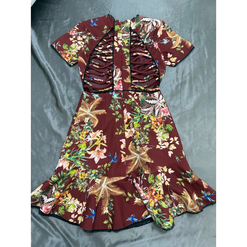 Váy đầm hoa thanh lịch size size m 445907