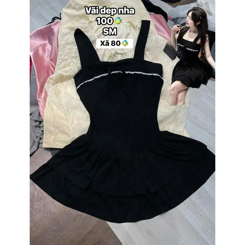 Đầm thun nữ tính 591850