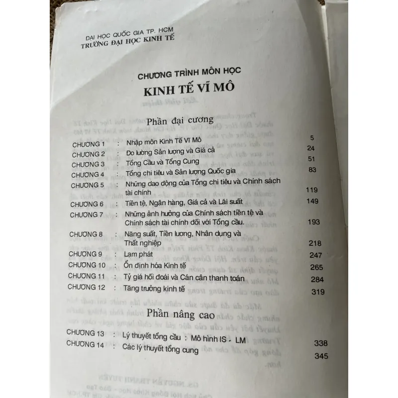 Có tình kinh tế vĩ mô đại cương và nâng cao- 360 trang khổ lớn  996761