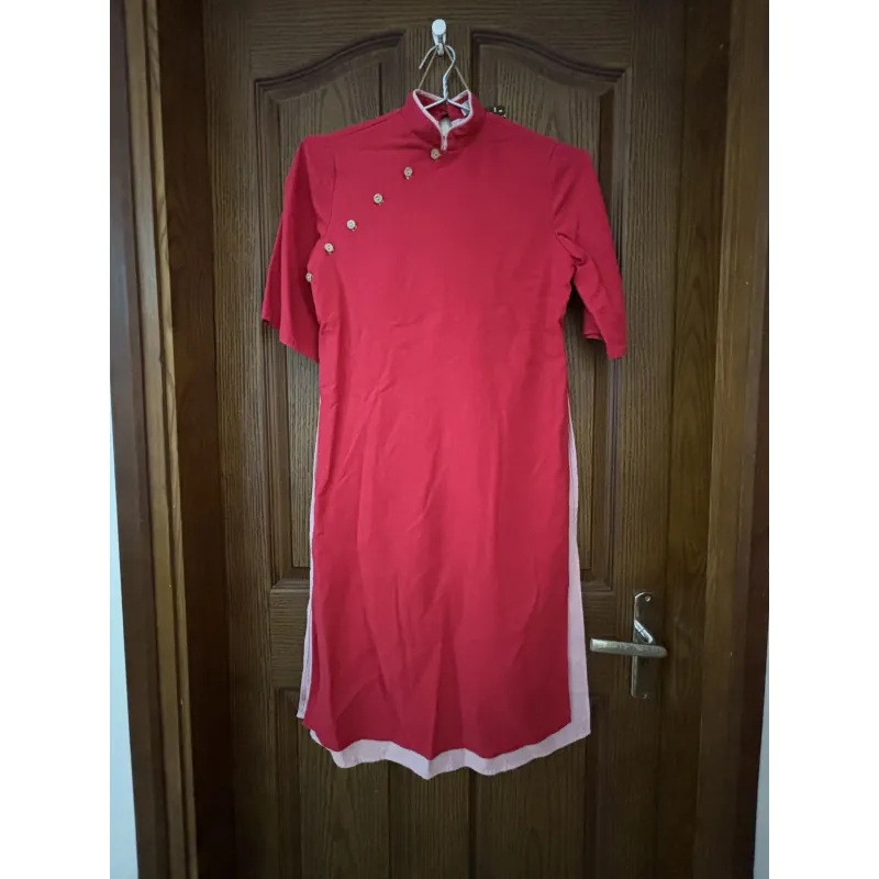 Áo dài chất linen 1013736