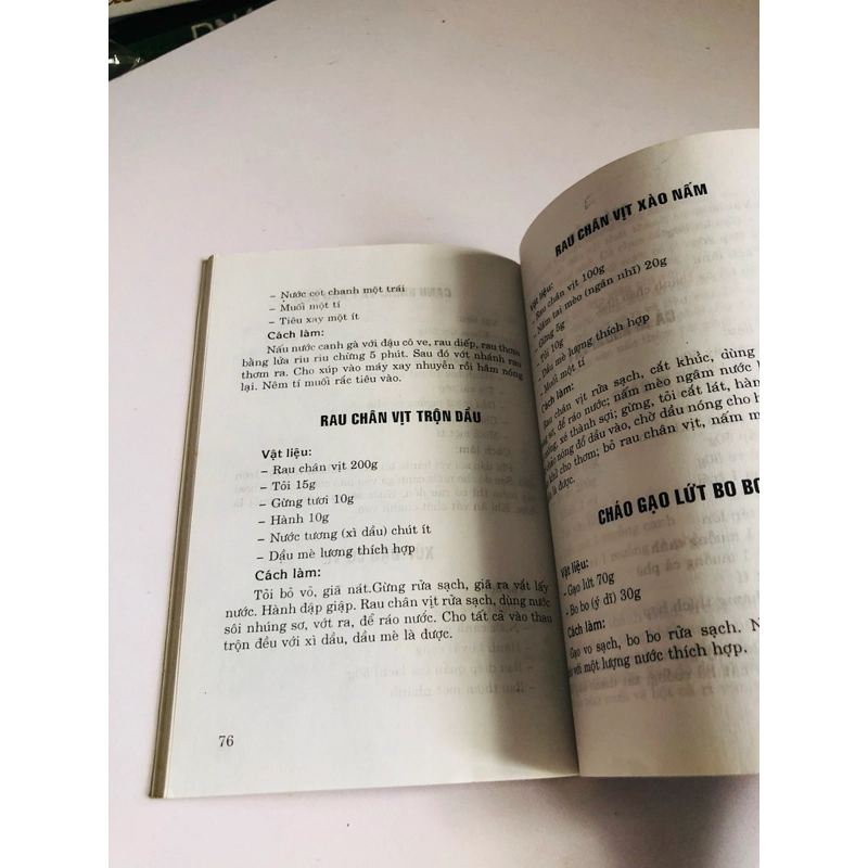 MÓN ĂN BÀI THUỐC HAY PHÒNG & CHỮA BỆNH  548613