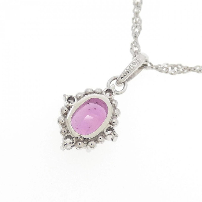 Dây chuyền ruby PT900/PT850 - Hàng hiệu Authentic 856486