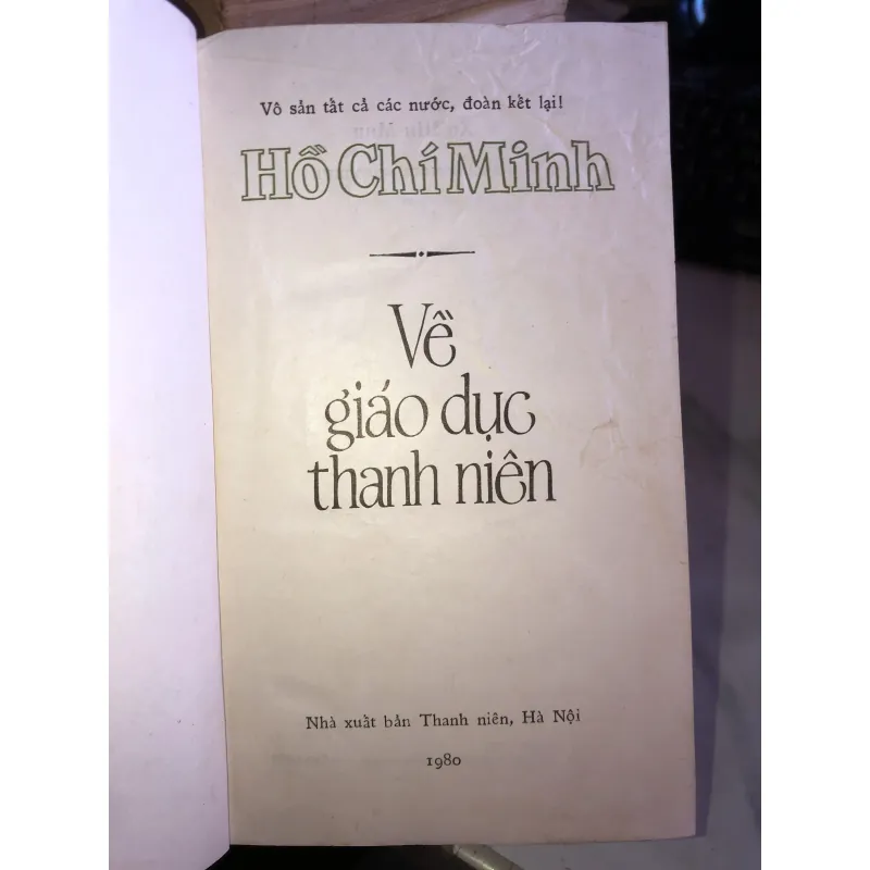 Về giáo dục thanh niên - Hồ Chí Minh 991812