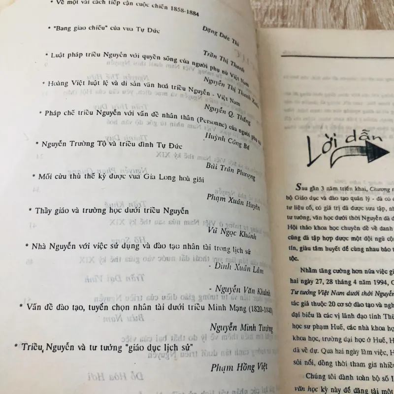 TRIỀU NGUYỄN NHỮNG VẤN ĐỀ VỀ LỊCH SỬ TƯ TƯỞNG VÀ VĂN HỌC 1000678