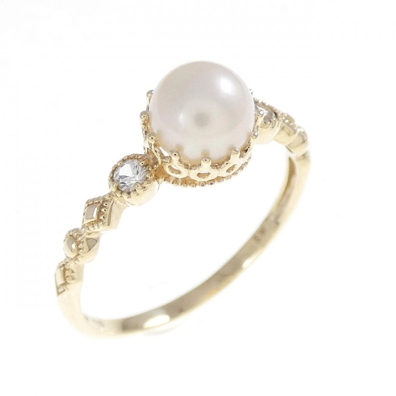 K10YG Nhẫn Ngọc Trai Nước Ngọt - Hàng hiệu Chính hãng 851399