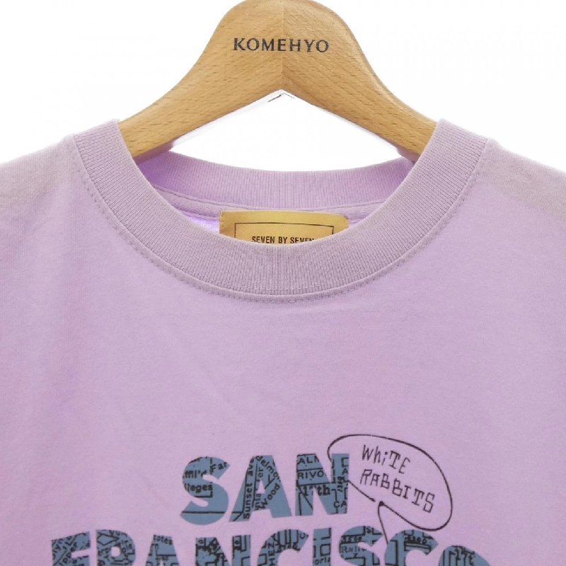 【Mã giảm giá】Áo phông SEVENBYSEVEN 645400