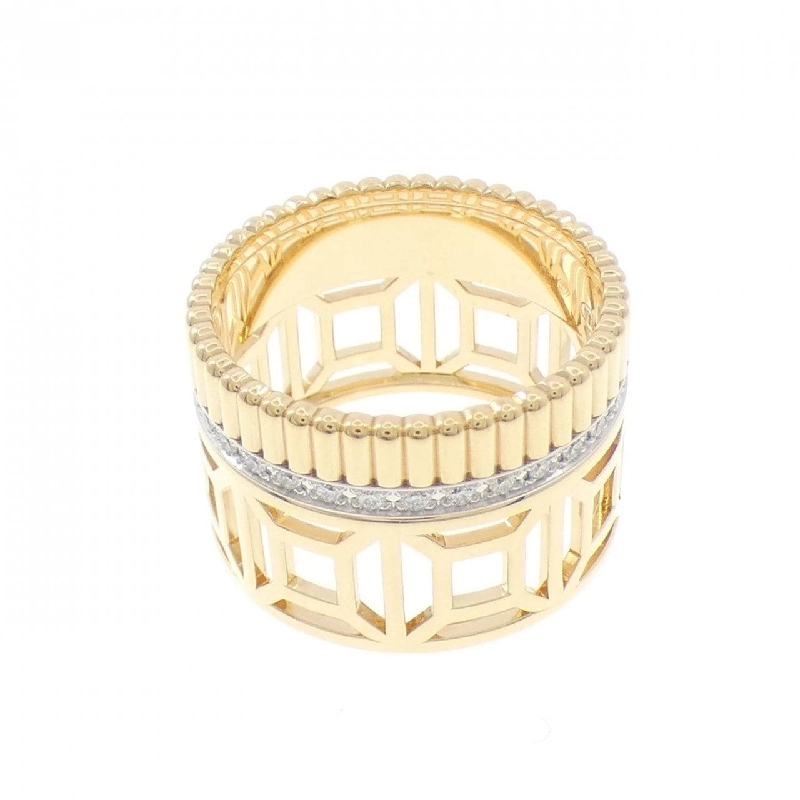 Boucheron Quatre Radiant Openwork Ring - Hàng hiệu Authentic 835260