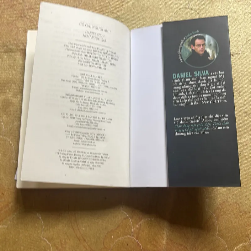 COMBO DANIEL SILVA CÔ GÁI NGƯỜI ANH- CHÂN DUNG MỘT GIÁN ĐIỆP- THIÊN THẦN SA NGÃ 575247