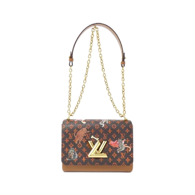Túi đeo vai Louis Vuitton Monogram (Catgram) Twist M44408 613691
