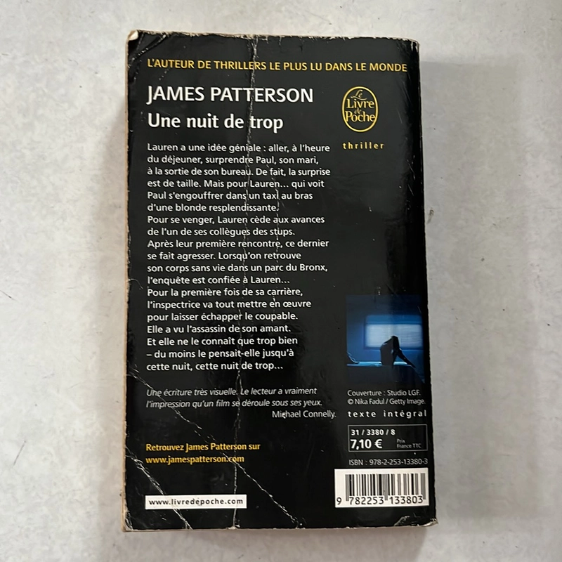 Une nuit de trop - James Patterson 537227