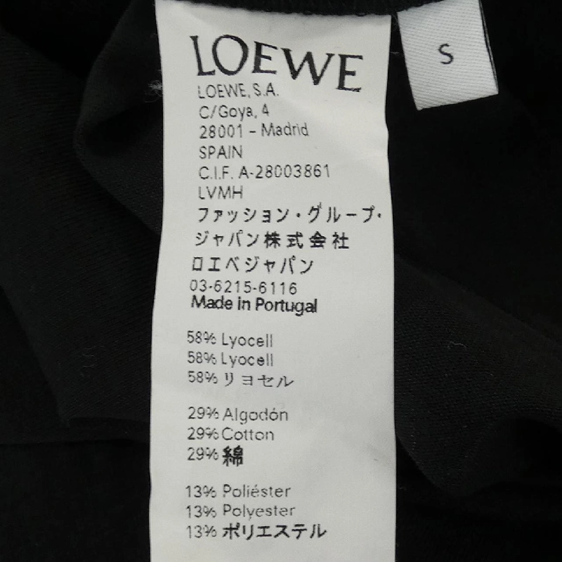 LOEWE S6199401CR Áo thun - Hàng hiệu Chính hãng 824198