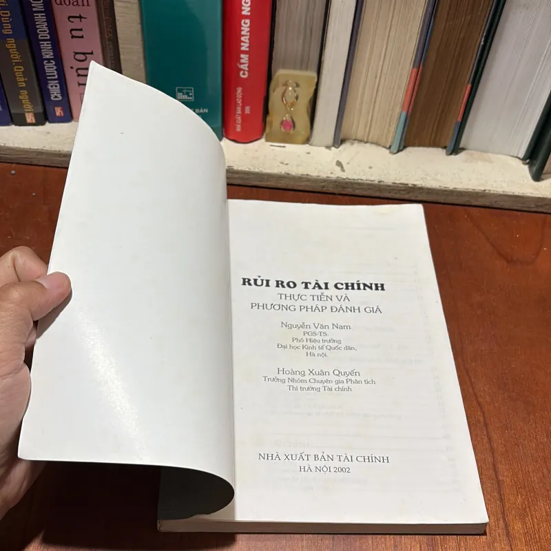 II Rủi Ro Tài Chính _ Thực Tiễn Và Phương Pháp Đánh Giá - Nguyễn Vân Nam, Hoàng Xuân Quyến 796341