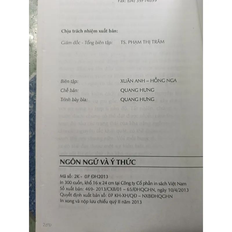 Ngôn ngữ và ý thức - Noam Chomsky 993635