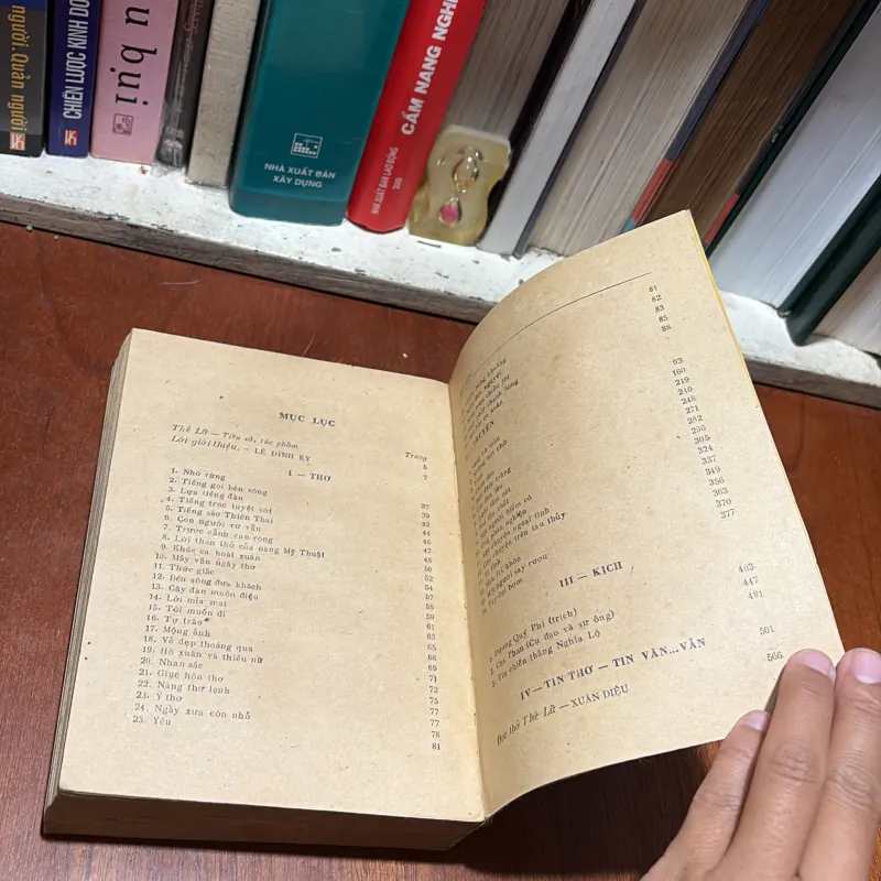 [Sách Làm Gáy] - II Văn Học: Tuyển Tập Thế Lữ - Lê Đình Kỵ (Sưu Tầm) - 1983 797141