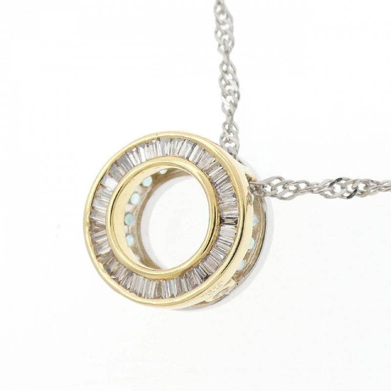 K18YG/PT850/K18WG Mặt dây chuyền Tourmaline 0.21CT - Hàng hiệu Chính hãng 858617