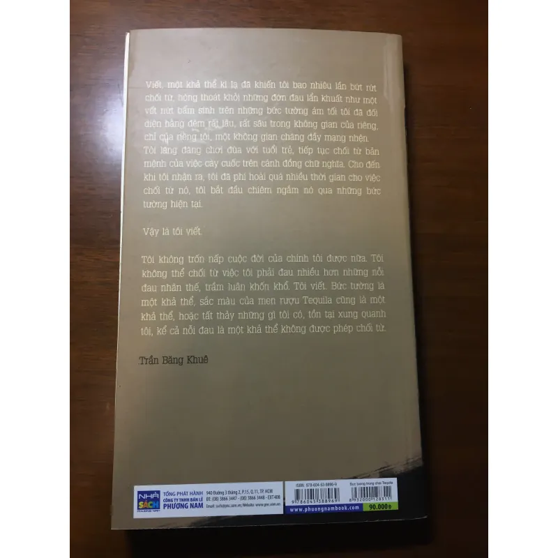 [TRUYỆN NGẮN] Bức tường trong chai Tequila - Trần Băng Khuê 570992