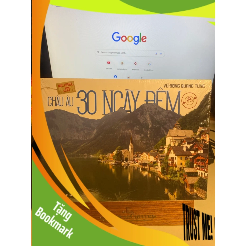 (TẶNG BOOKMARK) CHÂU ÂU 30 NGÀY ĐÊM - Vũ Đặng Quang Tùng Sách kỹ năng RBK0302 940989