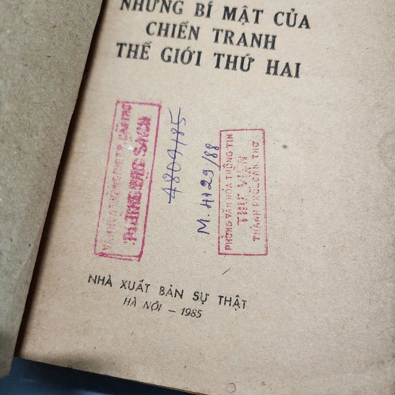 Những bí mật của chiến tranh thế giới thứ hai | Đê bô rin | 1985 479192