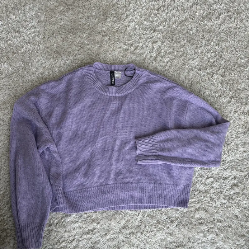 Áo Len nữ HM size XS màu tím lavender nhạt  937263