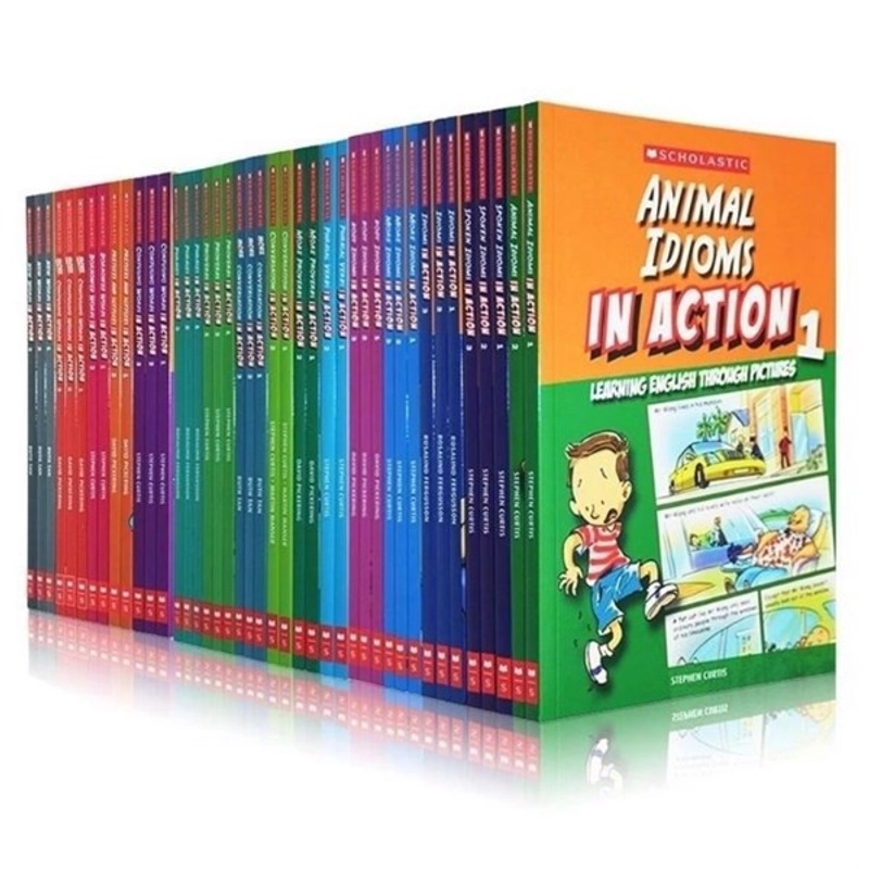 Bộ sách SCHOLASTIC IN ACTION - learning English through pictures (45 cuốn tiếng Anh) 385924