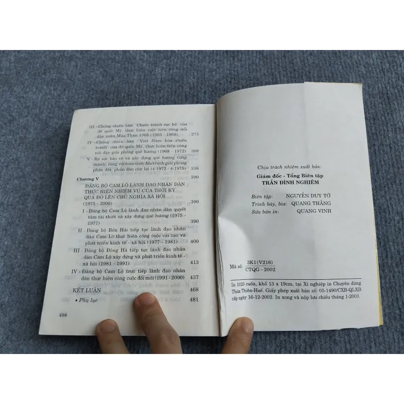 LỊCH SỬ ĐẢNG BỘ HUYỆN CAM LỘ (1930 - 2000) 568183